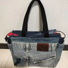 Lee デニム リメイク トートバッグのサムネイル