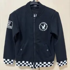 新品 130 RADCUSTOM ブルゾン 裏ボア ブラック
