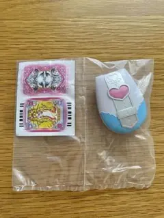 なりきりプリキュアDX4　カードコミューン　キュアホワイト　カプセルトイ