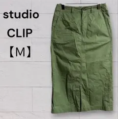 studio CLIP スタディオクリップ タイトスカート カーキ Ｍのサムネイル