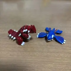 ポケモン　モンコレ　グラードン・カイオーガ