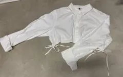 H&M クロップドシャツ