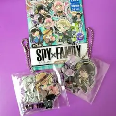 ぴた!でふぉめ SPY×FAMILYアクリルキーホルダー ヨル、ロイド&アーニャ