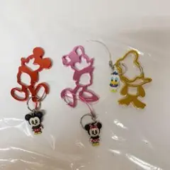 ディズニー　金型ストラップ