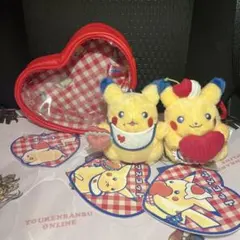 メルカリ便　PIKACHU DINER マスコット ハート ポーチ ピカチュウ