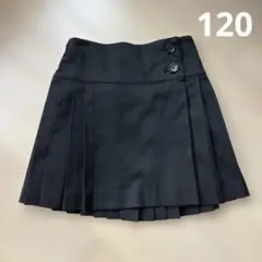 BeBe 黒 プリーツスカート　べべ　120