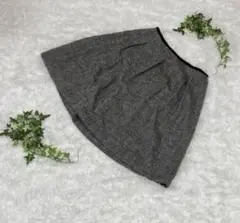 ★美品★ peyton place スカート　ひざ丈　グレー　M レディース