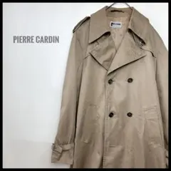 PierreCARDIN ヴィンテージ　トレンチコート　ベージュ　ロングコート