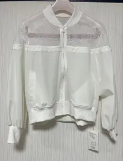 design aera メッシュブルゾン☆値下げ☆