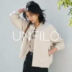 UNFILO BEAUTY MOVE ヘビロテ ブルゾン M ストレッチ 洗える