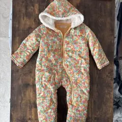 la poche biscuit 花柄ジャンプスーツ80cm