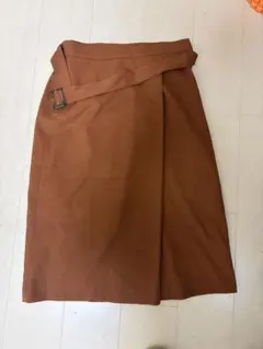 ROPE PICNIC ブラウン タイトスカート 38