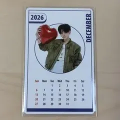 TREASURE ヨシ 2026年もトレジャーと一緒カード