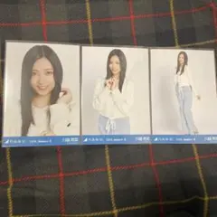 乃木坂46 生写真 川端晃菜 クロップドジャケット コンプ 3枚