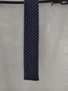 FRANCO BASSI ダークグレー/ライトブルー ネクタイ