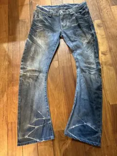 VALANASAS Vintage Waxed Stacked フレアデニム - メルカリ