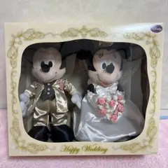 ミッキーミニー　ウエディングドール