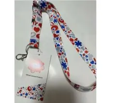 ミャクミャク　大阪関西万博　キャラクター柄ネックストラップ　完売新品タグ付キリエ