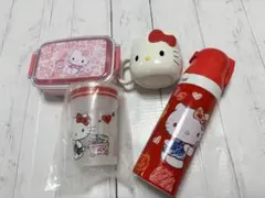 Hello Kitty キャップ付きタンブラー& 蓋付き容器 ビン - メルカリ