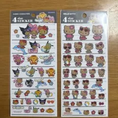 4サイズシール　サンリオ　カミオジャパン