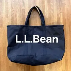 LL bean ソリッド ボート アンド トート バッグ ラージ ブラック