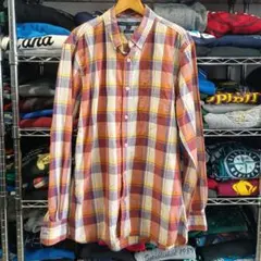 トミーヒルフィガー カスタムフィット チェック柄シャツ