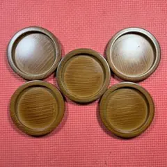 プラスチック製コースター　5枚セット