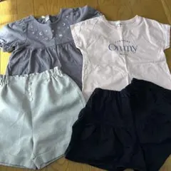120サイズ Tシャツとショートパンツセット
