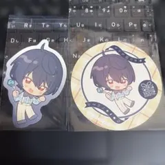 り*り様 あんスタ アニカフェ ステッカー コースター 凛月