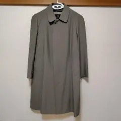 LANVIN PARIS シルクトレンチコート カーキ系 R48 上品 キレイめ