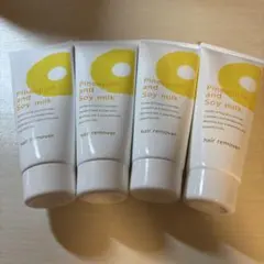 Pineapple and Soy Milk 脱毛クリーム 4本セット