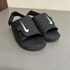 M0205 NIKE ナイキ サンダル ブラック サンレイアジャスト 16cm