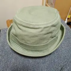 HUF オリーブグリーン COTTONバケットハット S/M