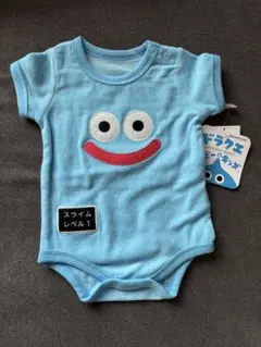 ドラクエベビー＆キッズ パイル半袖ボディスーツ スライム　ロンパース