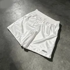 00s UMBRO アンブロ バスケットパンツ ホワイト ハーフパンツ XOのサムネイル