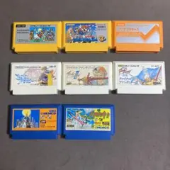 ファミコンソフト8本　ファイナルファンタジー・南国指令スパイvsスパイ 等