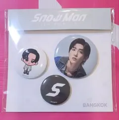 即日発送 Man 1st POP-UP 目黒蓮 缶バッジ フォトカード スノーマン 1st ポップアップ 韓国 ソウル 缶バッジセット 目黒蓮