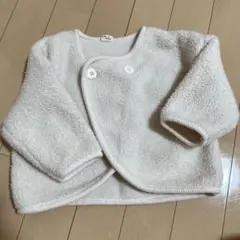 nunubiel ヌヌビエル モコモコアウター アイボリー ジャケット ベビーM