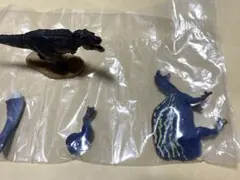 海洋堂　カプセルQ 恐竜発掘記　ティラノサウルス スピノサウルス　セット