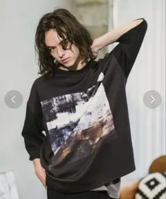 サプリメイショントランスファーグラフィックビッグTシャツ　Casperjohnのサムネイル