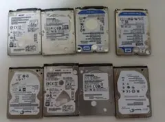 2.5インチ内蔵型HDD 500GB✕7台 ＋ 640GB✕1台 2.5インチ内蔵型HDD 500GB✕7台 ＋ 640GB✕1台 - メルカリ