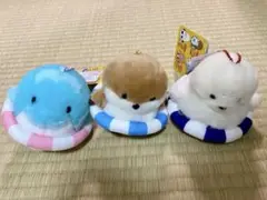 かたづちフレンズ　ボールチェーンぬいぐるみ 3点セット