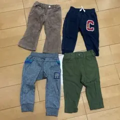 長ズボン　パンツ　4点セット　サイズ80-90