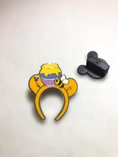 海外 Disney ピンバッジ ハニーポット カチューシャ