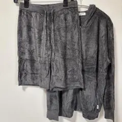 ジェラートピケ GELATO PIQUE セットアップチャコールグレー M