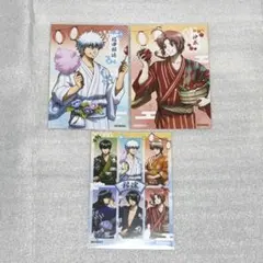 銀魂 納涼風雅 popup 特典 ブロマイド 銀時 神威 集合