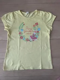 KP ウサギと花のデザイン Tシャツ 130のサムネイル