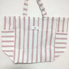 可愛い❤️ZARA エコバッグ ストライプ XL 大容量