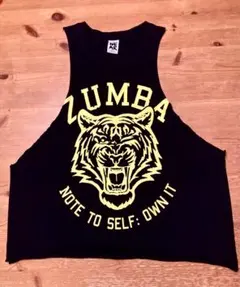 ZUMBA タンクトップ 黒