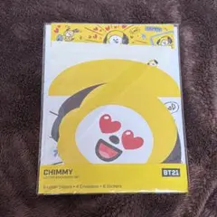 公式 BT21 CHIMMY BTS ジミン レターセット シール